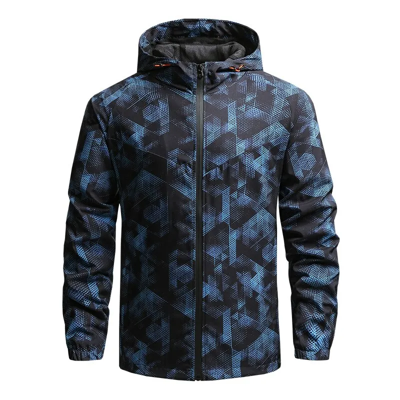 2022 New Windproof Jacket Men Waterproof Breathable Fashion Casual Sports Outdoor Coat Male Hardshell Wind Jackets Man Clothes