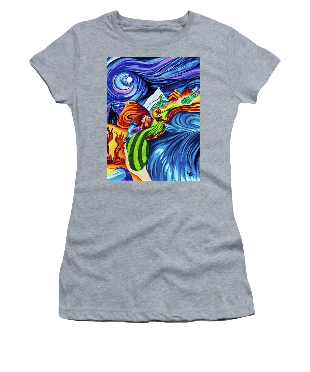 Abstract Golf Hole - Women's T-Shirt