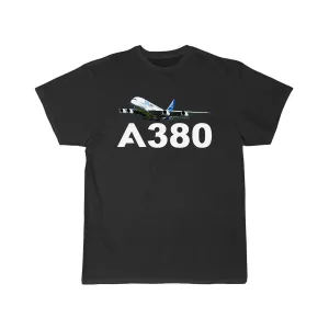 AIRBUS A380 Tri-Blend Aviation Pilot T-Shirt Luxe Soft Tee