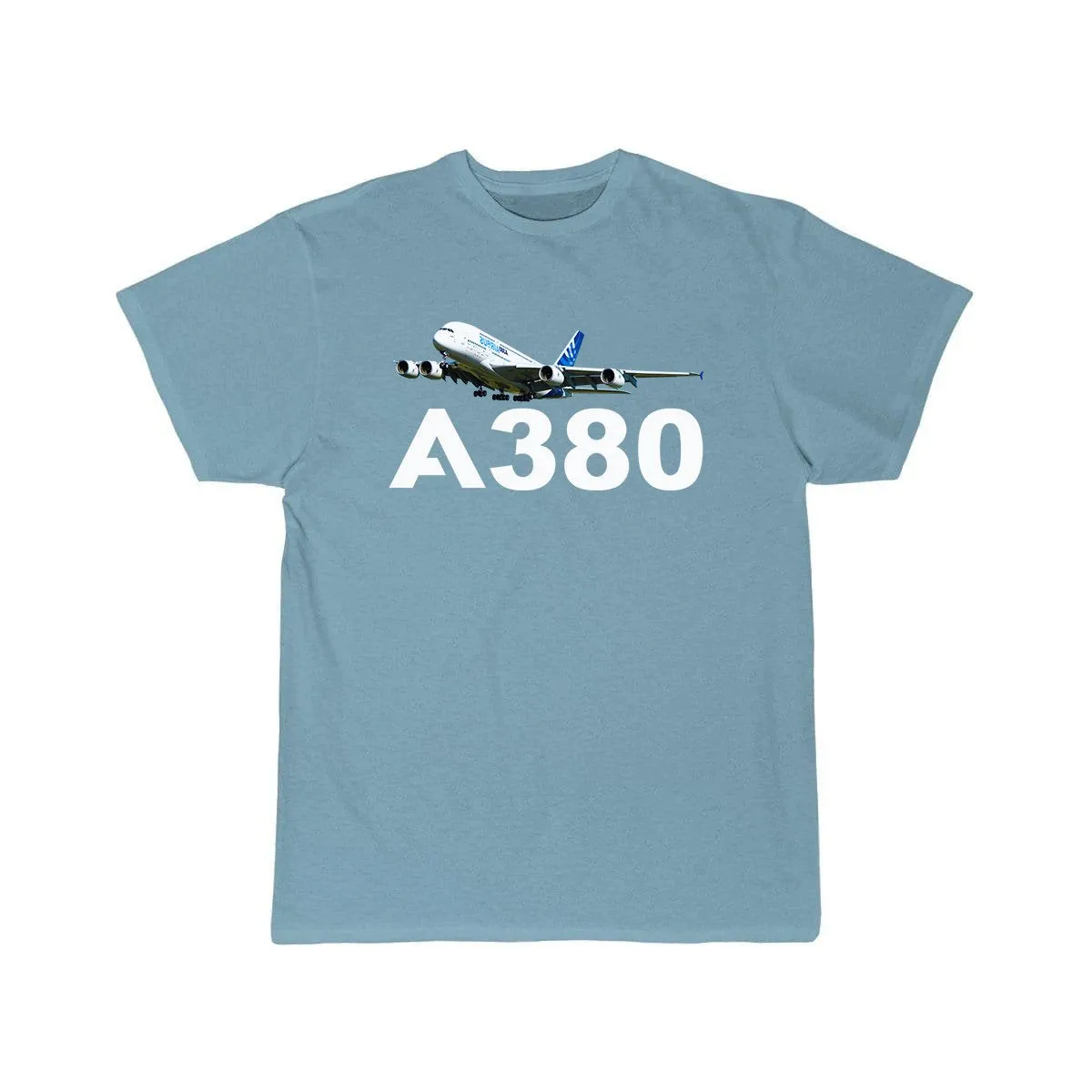 AIRBUS A380 Tri-Blend Aviation Pilot T-Shirt Luxe Soft Tee