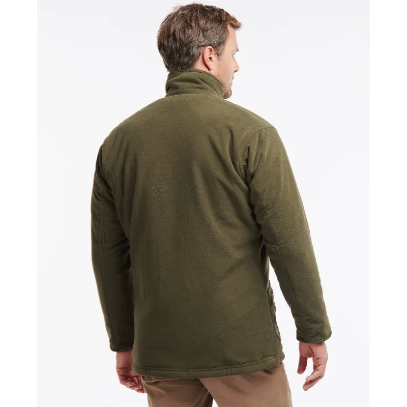 Barbour Dunmoor Waterproof Mens Fleece Jacket - Olive