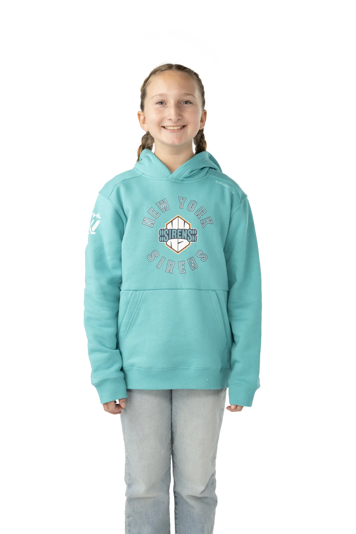 BAUER PWHL TEAM ULTIMATE HOODIE YOUTH NEW YORK SIRENS