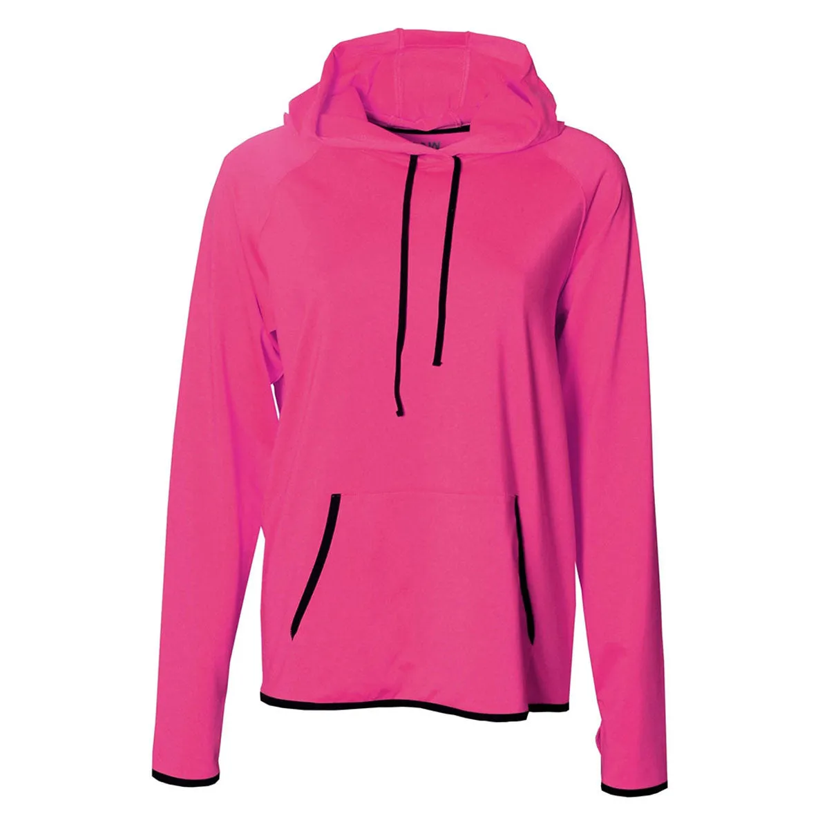 BAW Women's Neon Pink Comfort Weight Hood