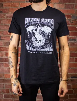 Black Shag Vintage She Devil Black T Shirt Unisex XS To 2XL