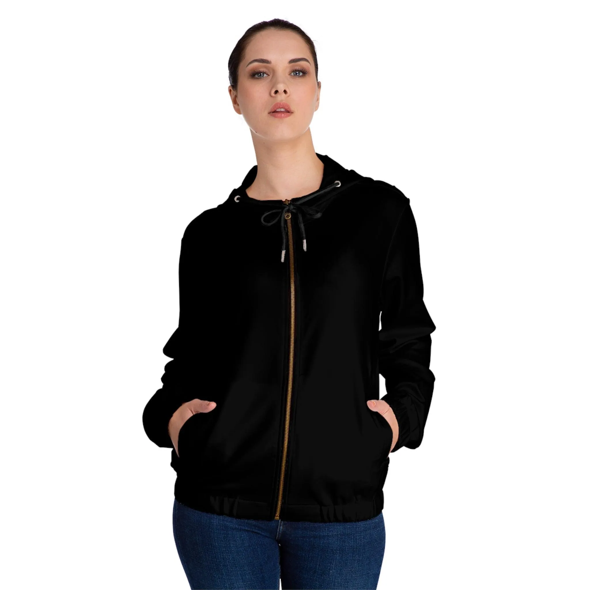 Black Women’s Full-Zip Hoodie