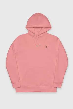 Canyon Pink Embroidered Logo Hoodie