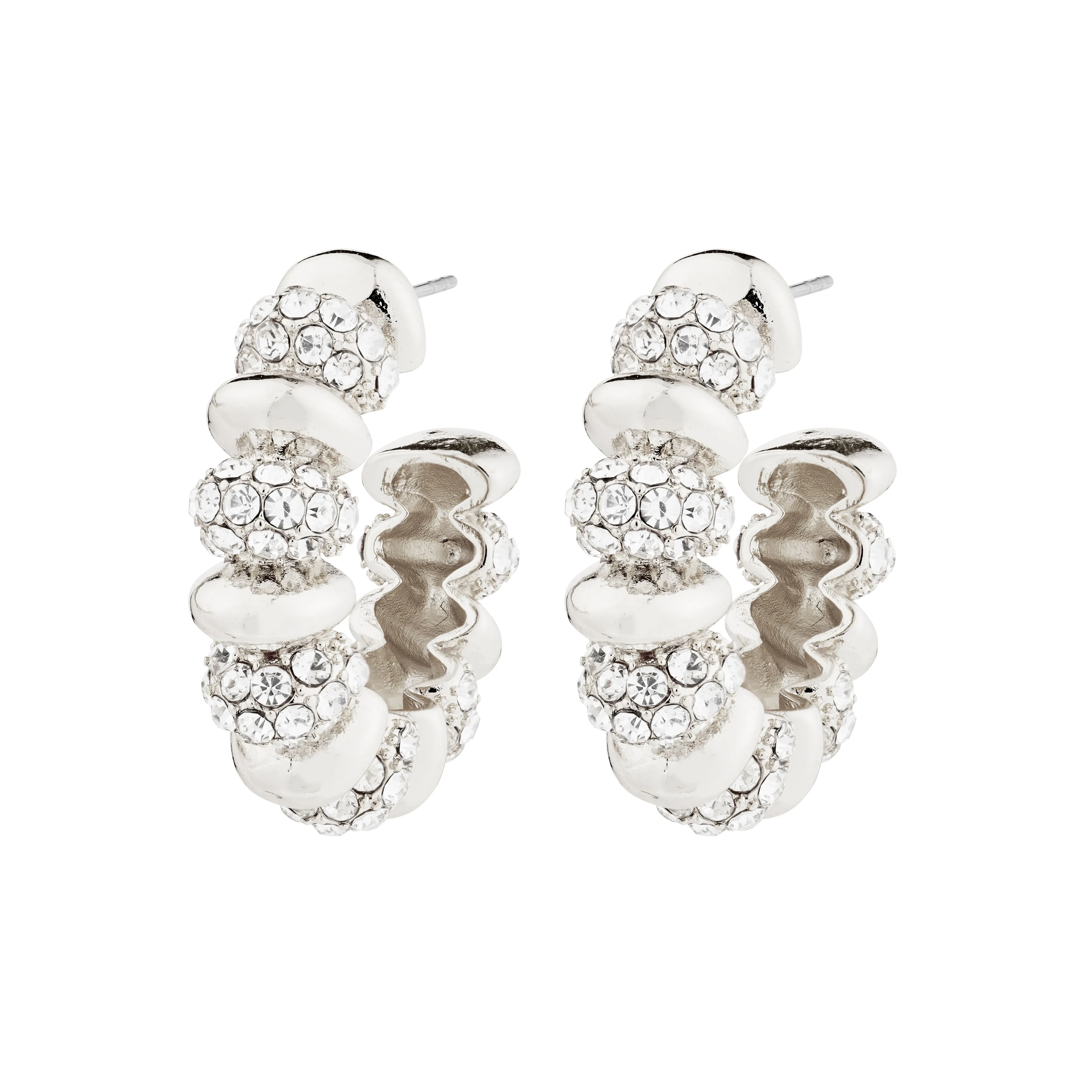 DELPHINE earrings silver-plated