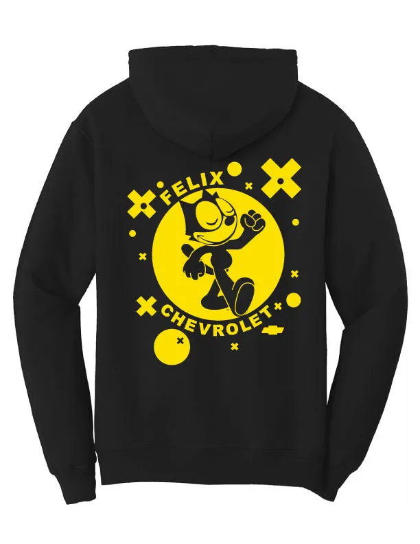 Felix The Cat Retro 1940 Bag of Tricks Hoodie