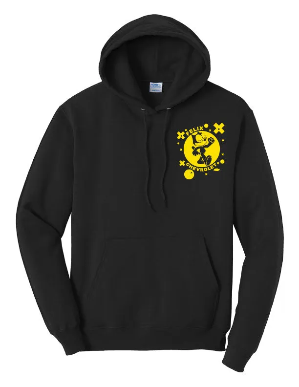 Felix The Cat Retro 1940 Bag of Tricks Hoodie