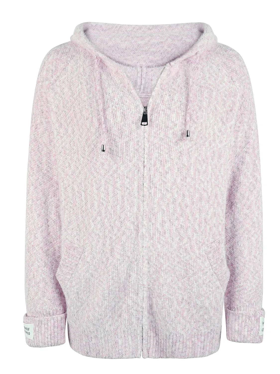 Hazy Horizon Zip-Up Hooded Sweater