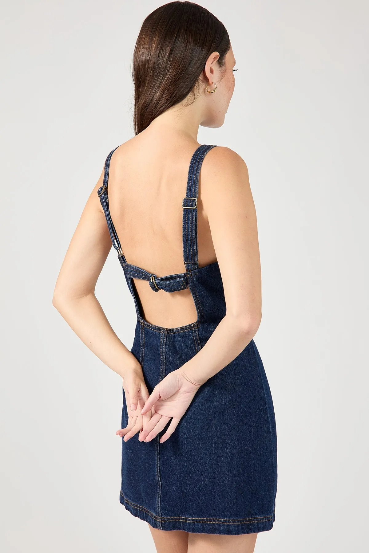 Indigo Denim Mini Dress