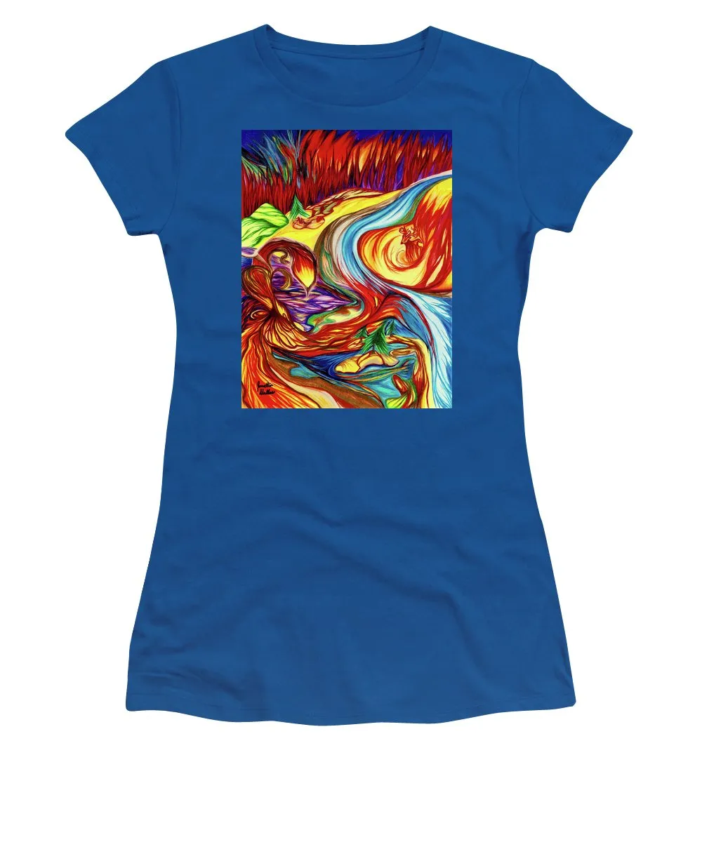 Inferno Deer - Women's T-Shirt