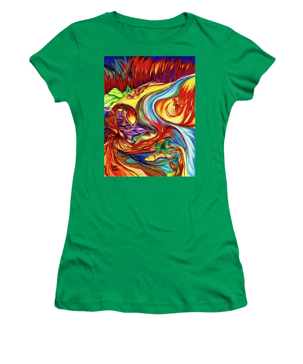 Inferno Deer - Women's T-Shirt