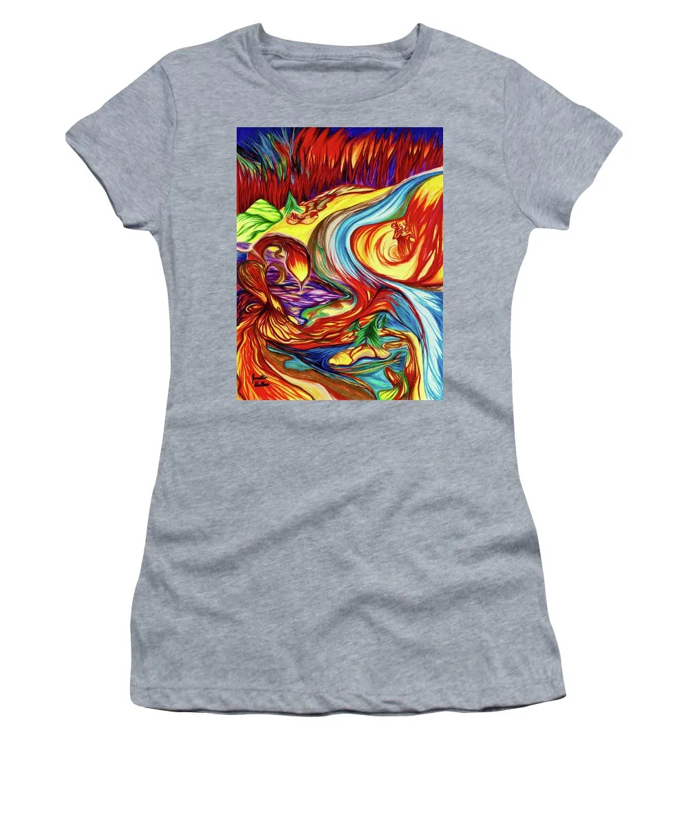 Inferno Deer - Women's T-Shirt