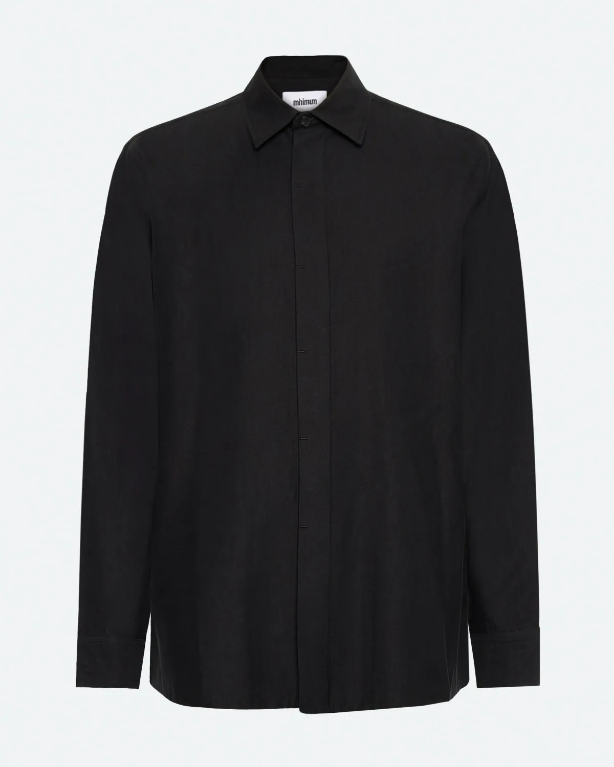 Kader relaxed long sleeved shirt 3961 - Black