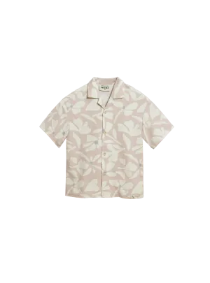 Mini Resort Shirt (Seersucker Field Cream)