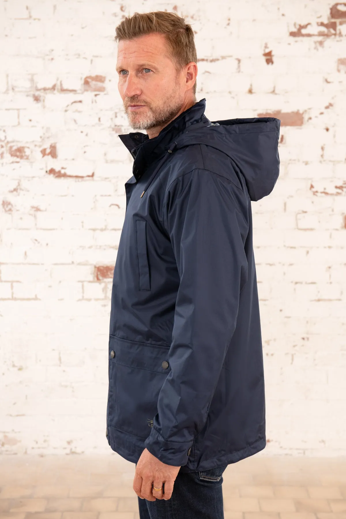 Oxford Raincoat - Navy