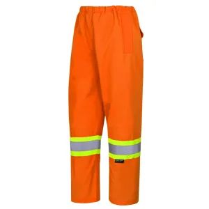 Pioneer Men's Hi Vis Work Pants, CSA Certified - 450D Oxford Poly, Waterproof, Windproof, Reflective Tape, StarTech Safety Gear | Sizes S-4XL