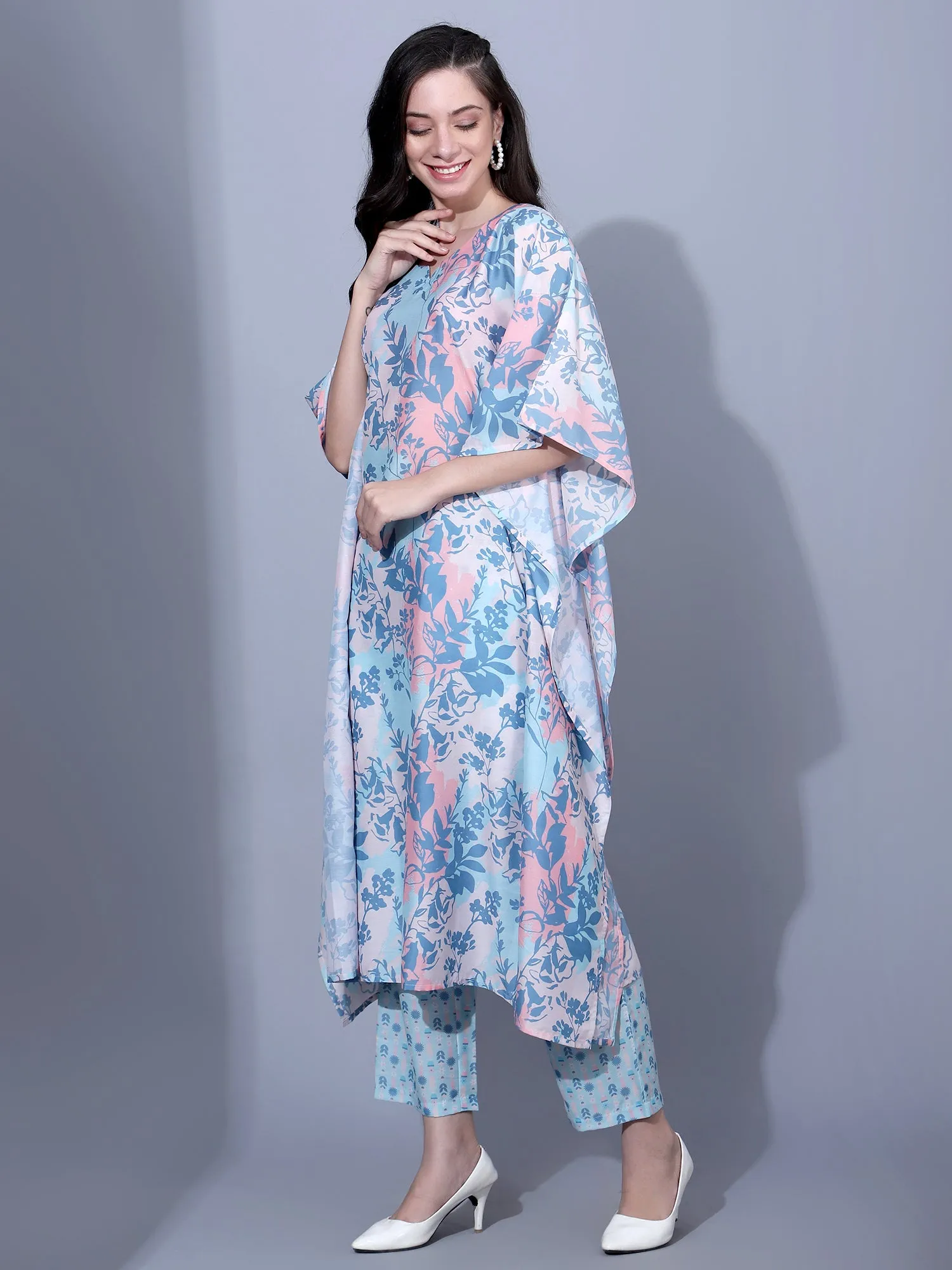 Radiant Rainbow Kaftan Style Suit - Set of 2