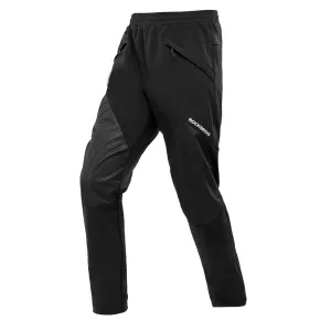 ROCKBROS Winter Cycling Pants Warm Ergonomics Men's Windproof Thermal Bicycling Pants