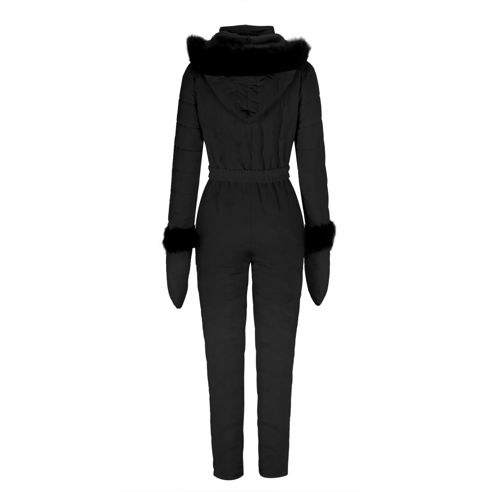 Thick Warm Jumpsuits Ski Suit Women Waterproof Windproof Jacket Pants Set