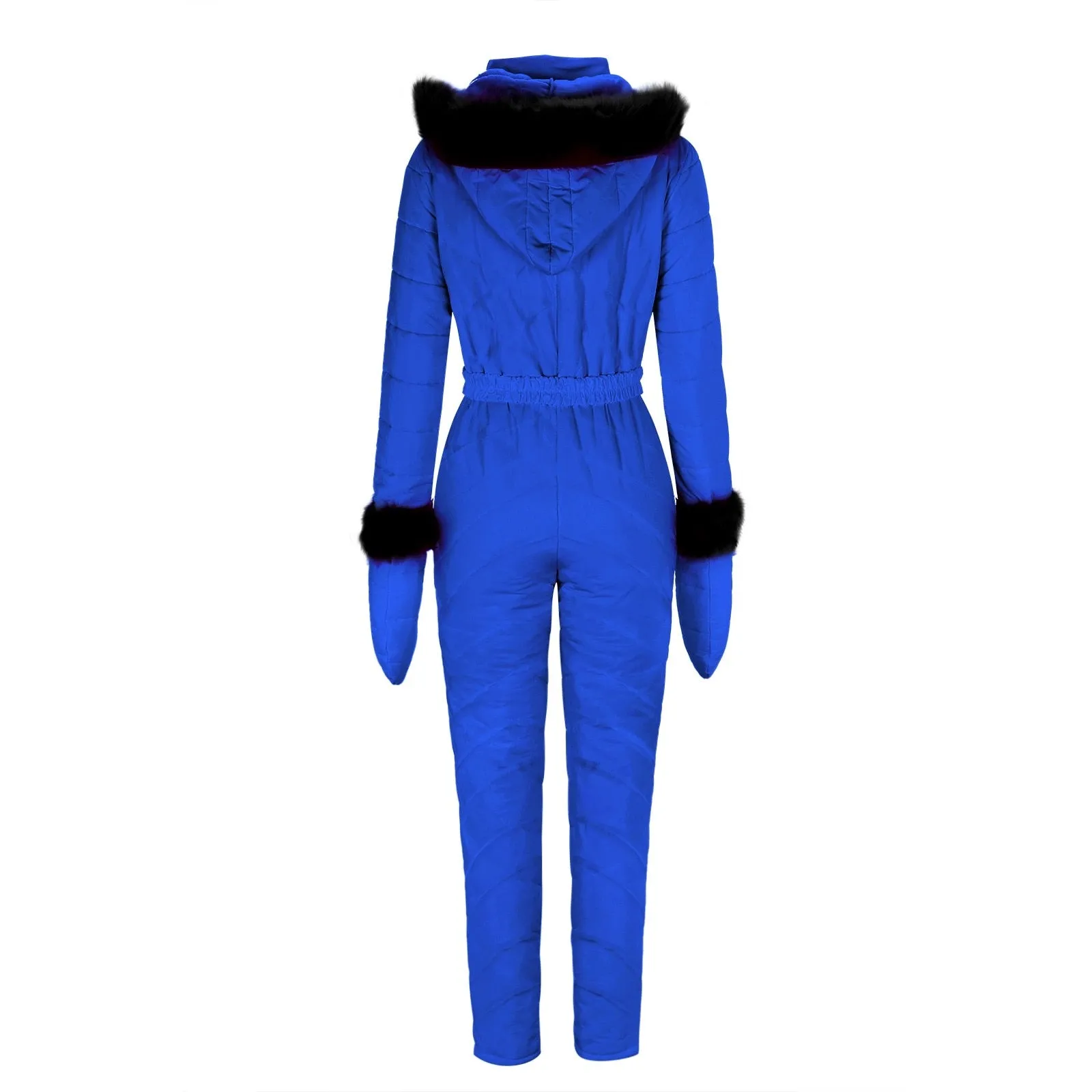 Thick Warm Jumpsuits Ski Suit Women Waterproof Windproof Jacket Pants Set