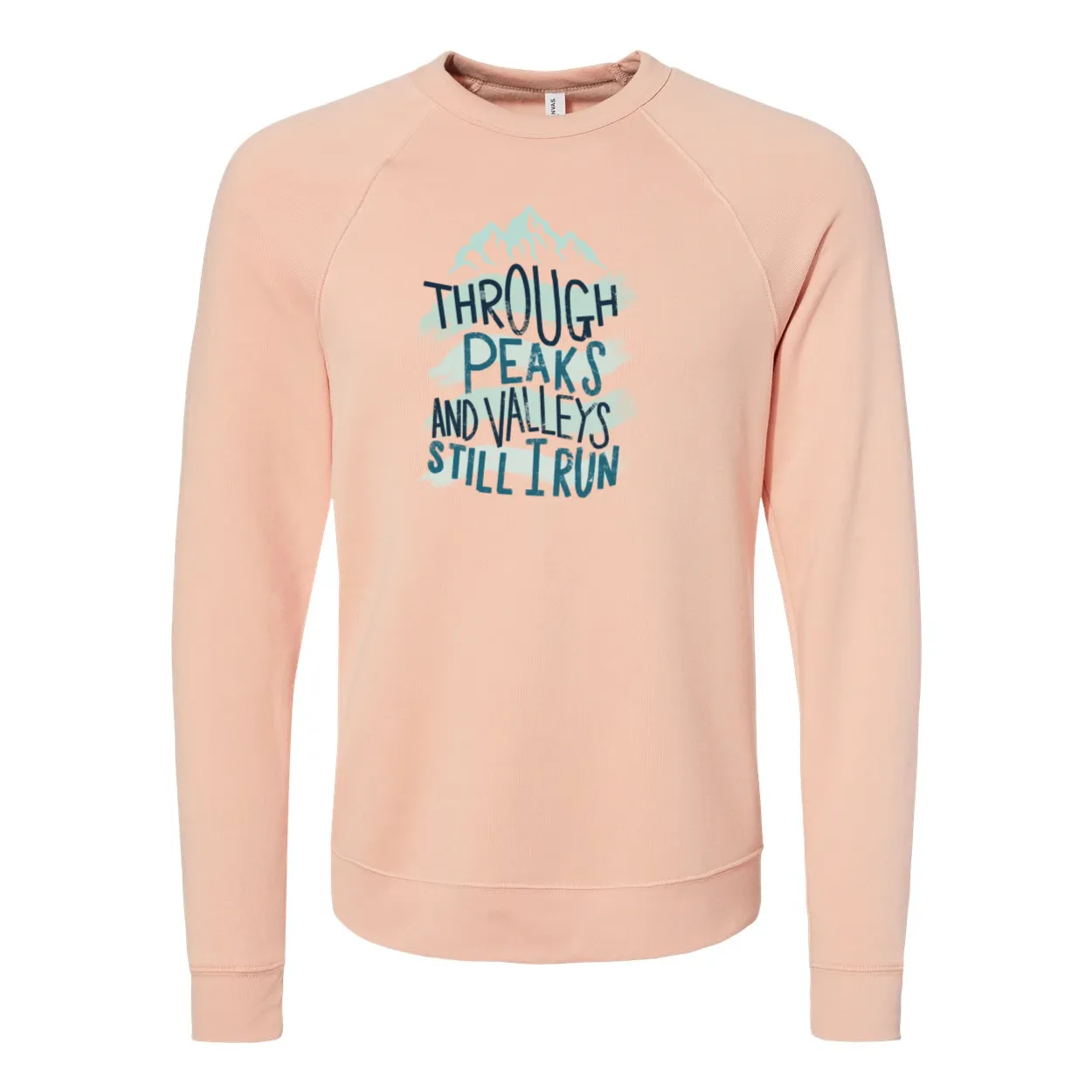 Through Peaks and Valleys Unisex Crewneck Sweatshirt