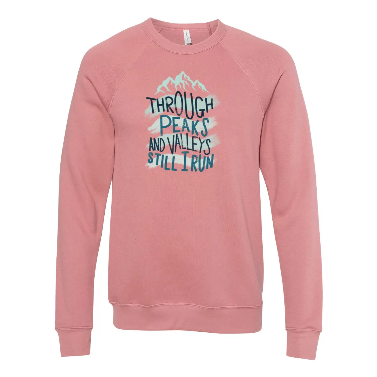 Through Peaks and Valleys Unisex Crewneck Sweatshirt