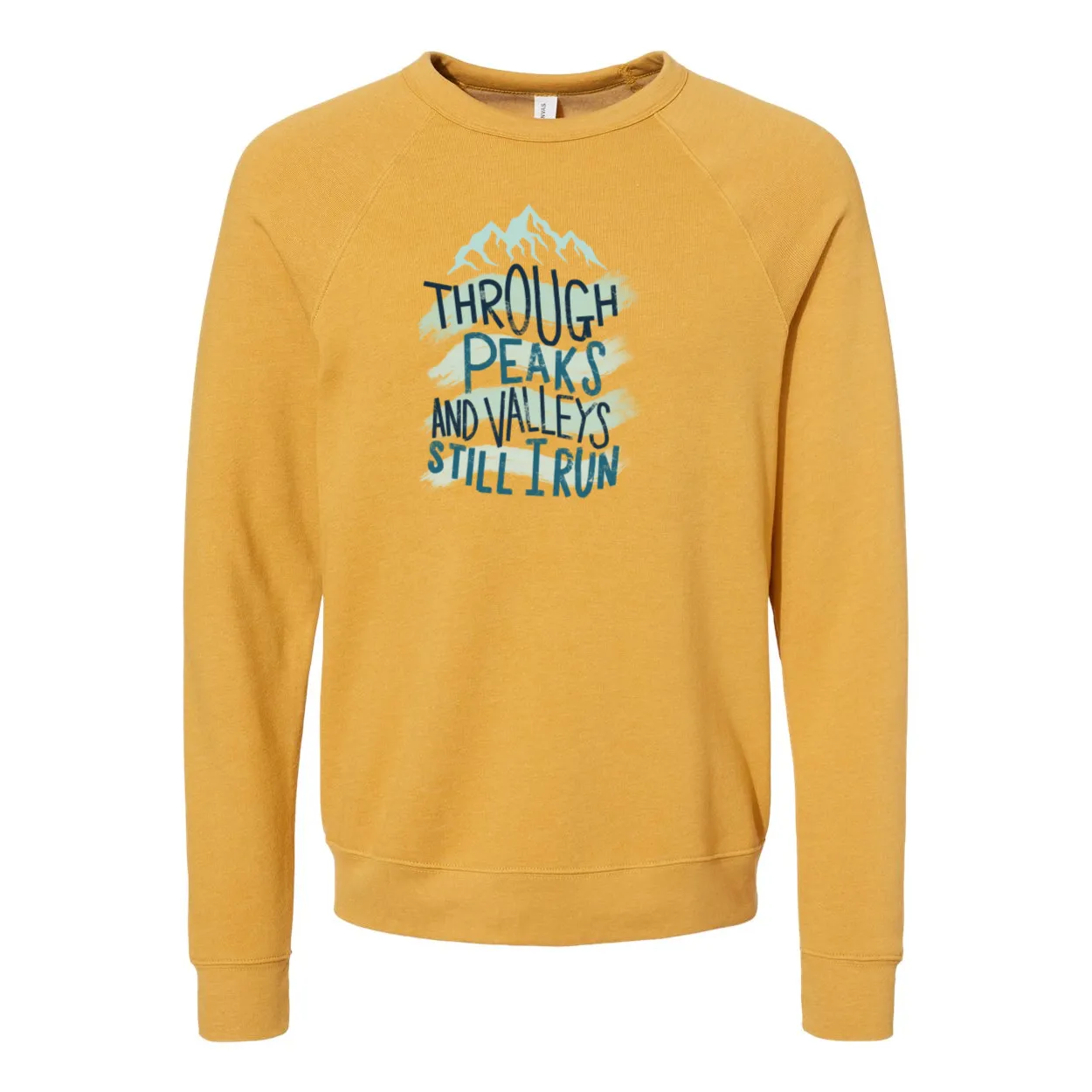 Through Peaks and Valleys Unisex Crewneck Sweatshirt