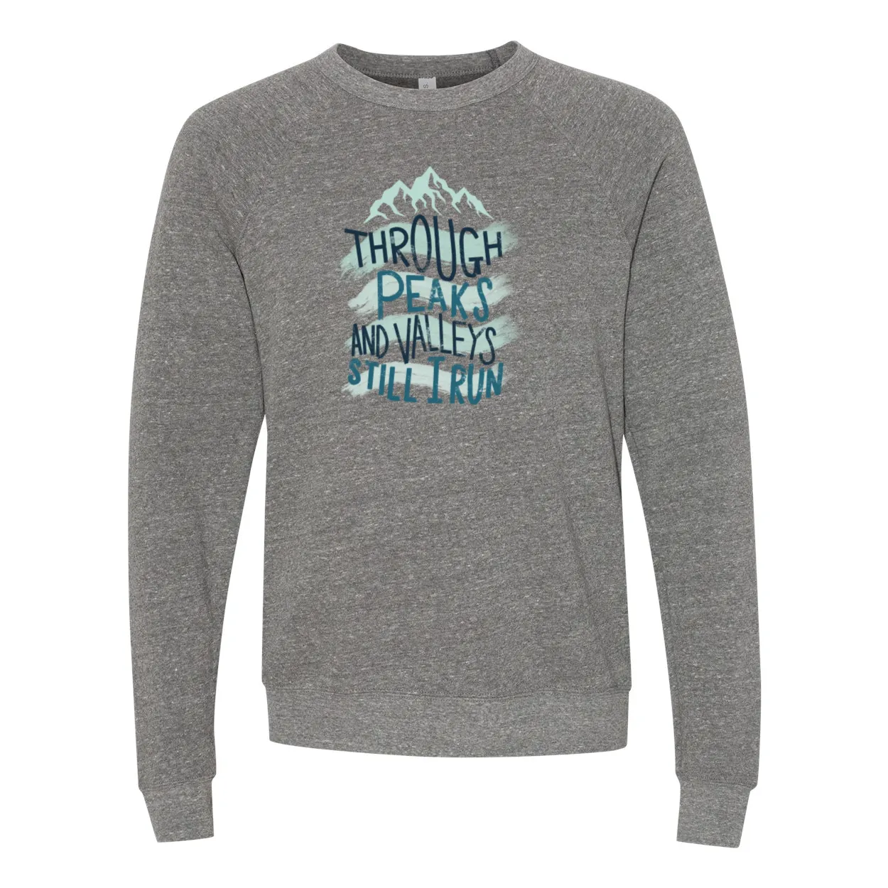 Through Peaks and Valleys Unisex Crewneck Sweatshirt