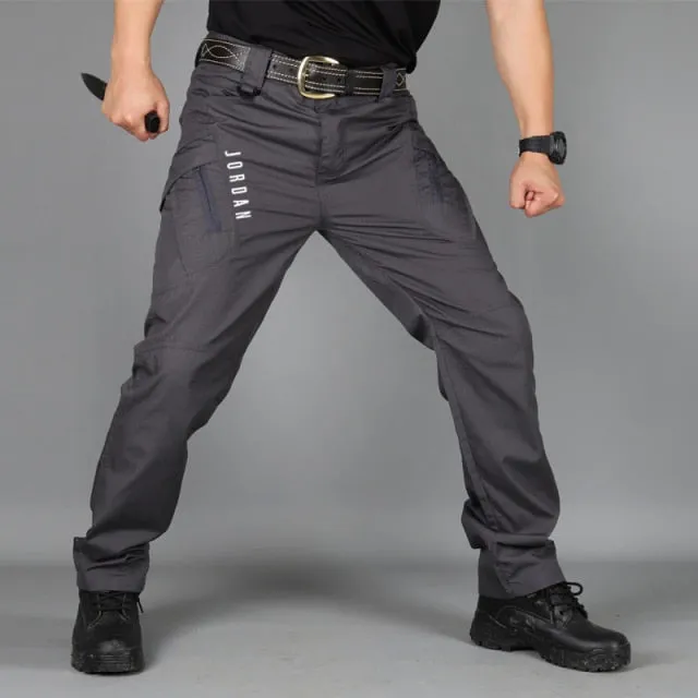 Trousers for men Tacitcal Pants Multiple Pocket Military Urban Commuter Waterproof Men Pants Slim Fat Work Cargo Pants 5XL