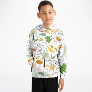 Wild and Witty Monkey Safari Hoodie