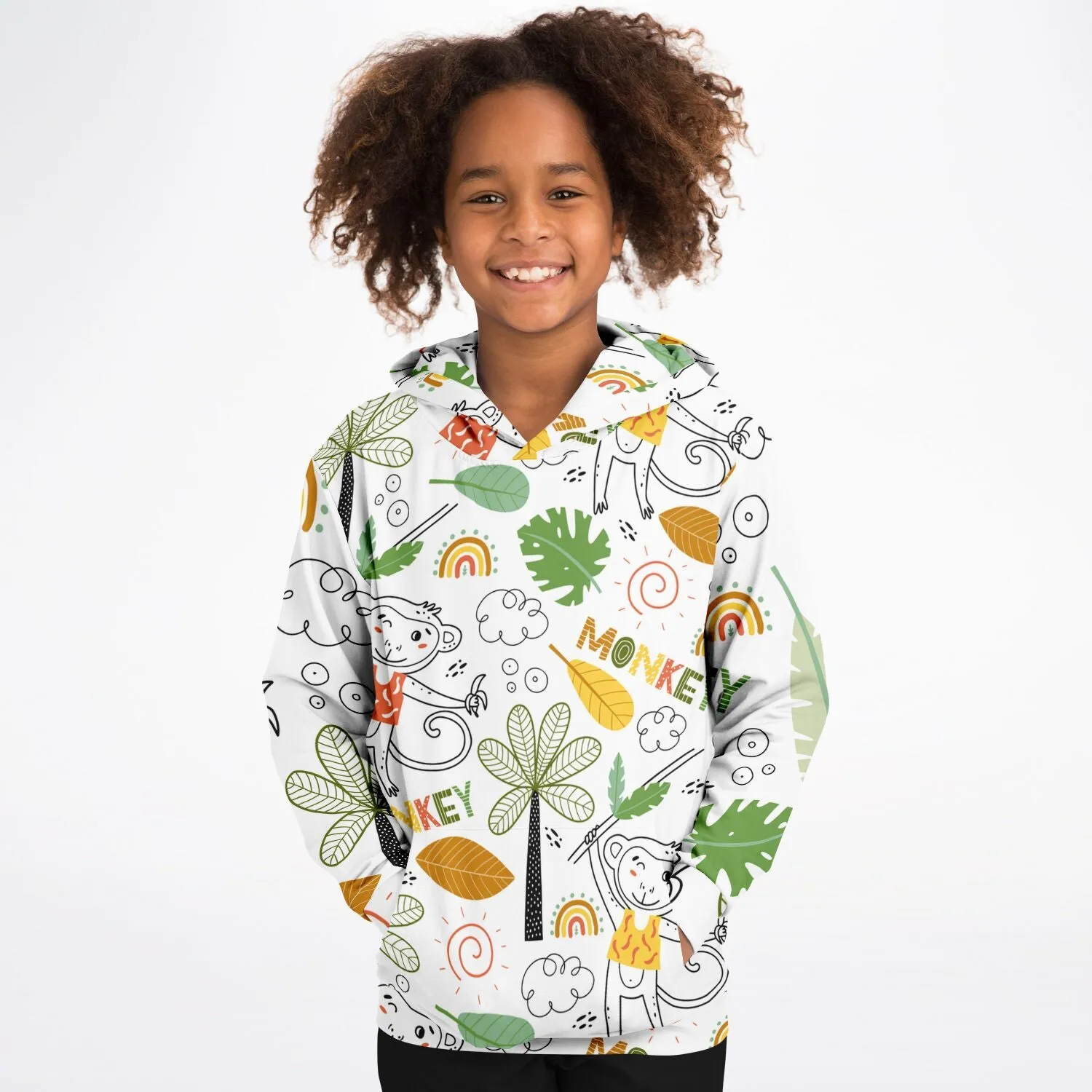 Wild and Witty Monkey Safari Hoodie