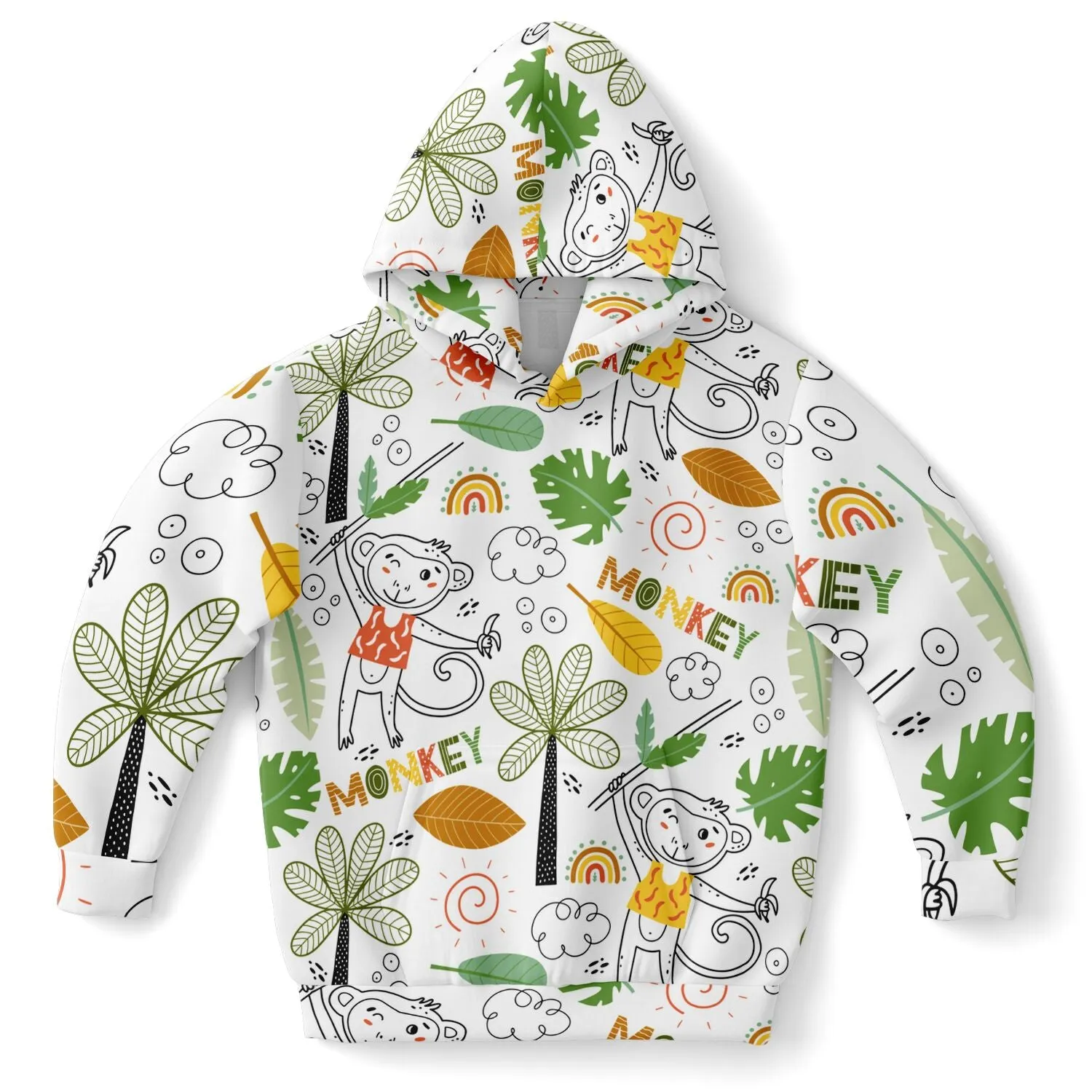 Wild and Witty Monkey Safari Hoodie